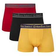 Trunk Boxershort Liam (3-Pack) - Red/Black/Ocre