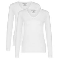 Langarm-Shirt Liv (2-Pack) - White