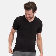 T-Shirt Velo V-Neck (2-Pack) - Black