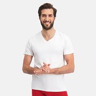 T-Shirt Velo V-Neck (2-Pack) - White
